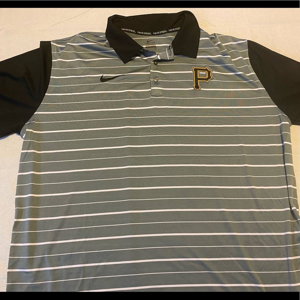 Pittsburgh Pirates Nike Dri-Fit Polo